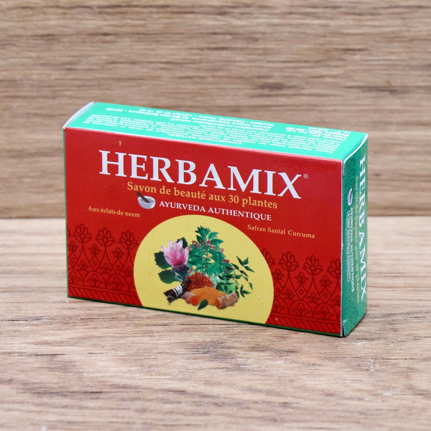 Savon Herbamix Ayurvédique aux 30 plantes 125g - Kerala Naturel