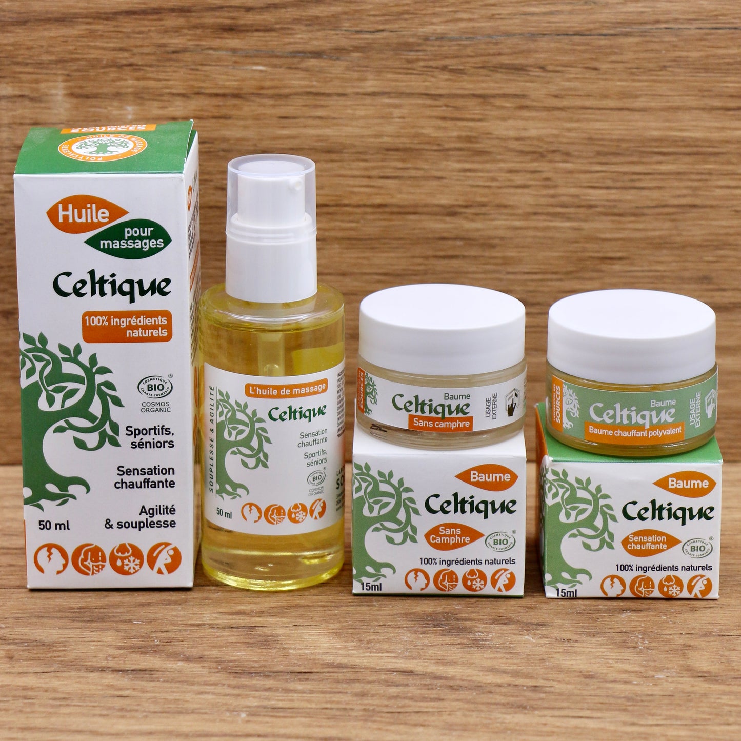 Baume Celtique sans camphre 15ml - Laboratoire des Sources