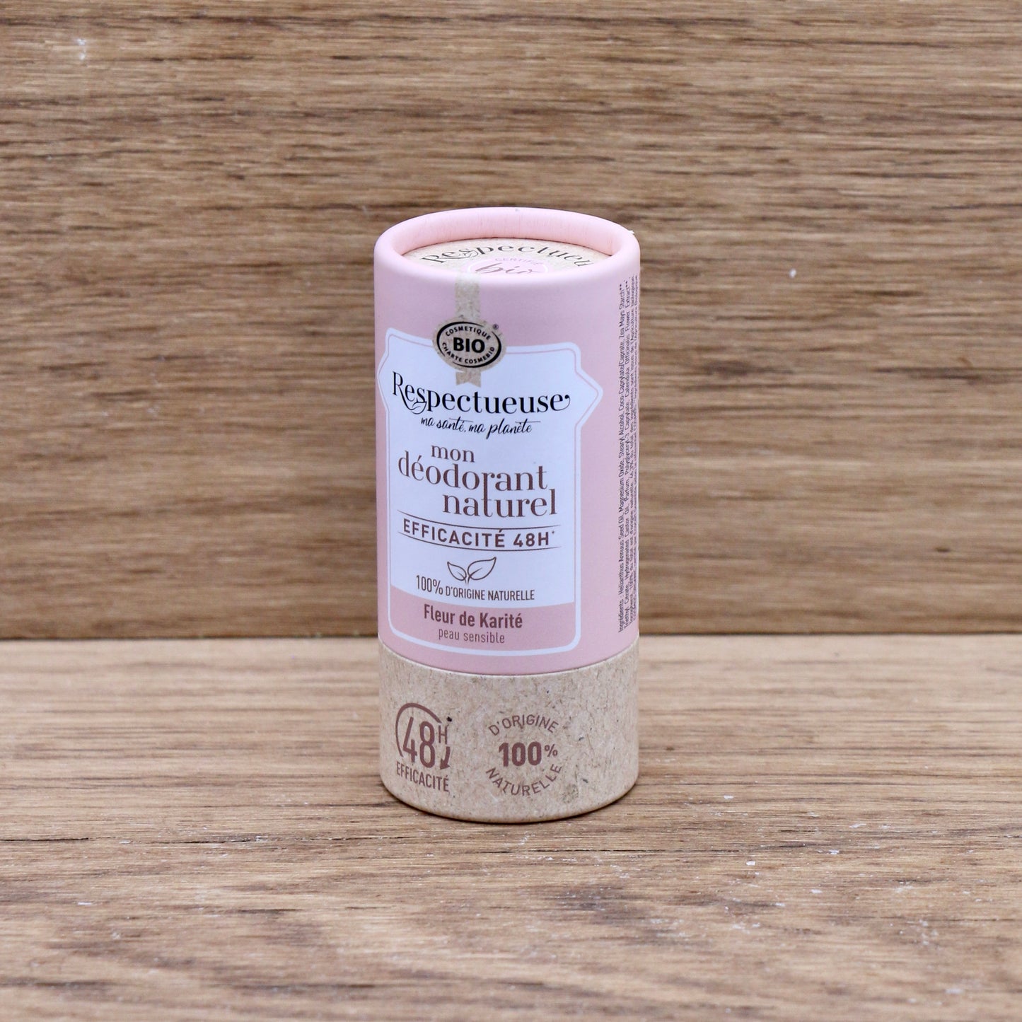 Déodorant naturel Fleur de Karité 50gr - Respectueuse