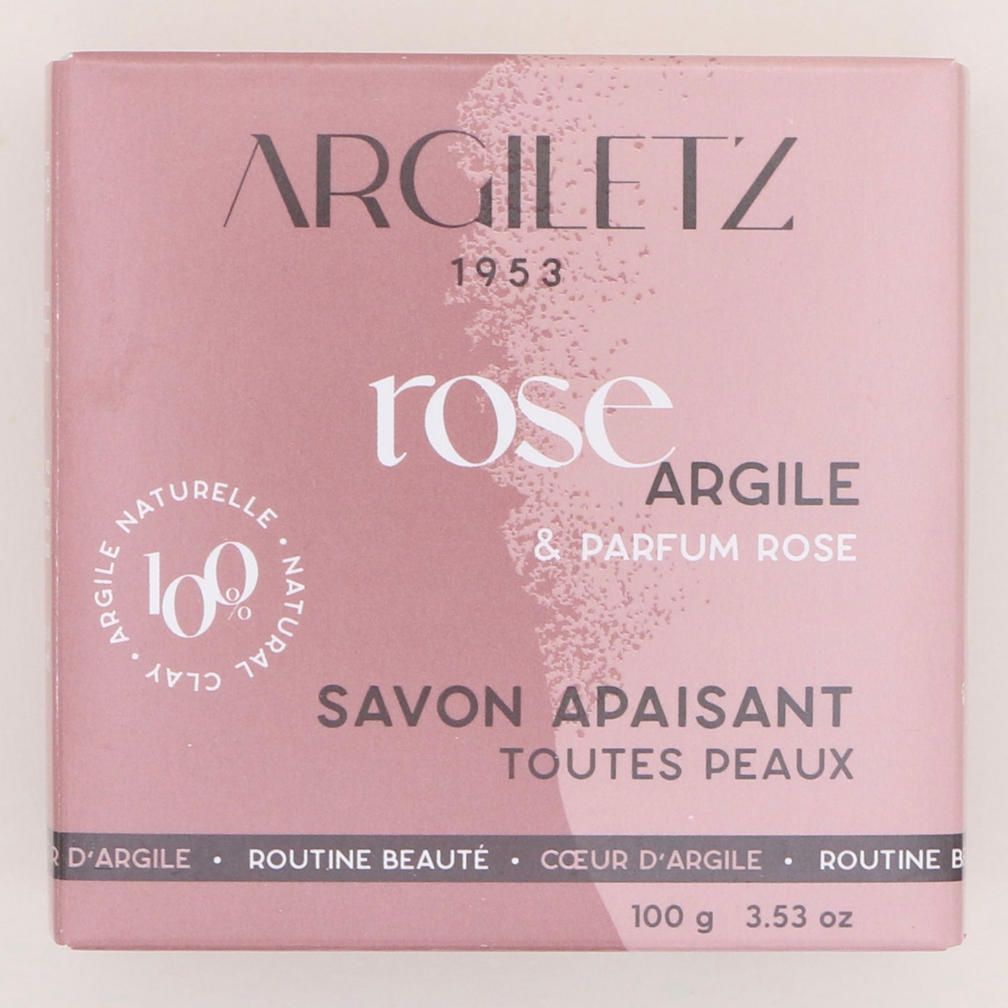 Le savon apaisant Argile Rose 100g - Argiletz