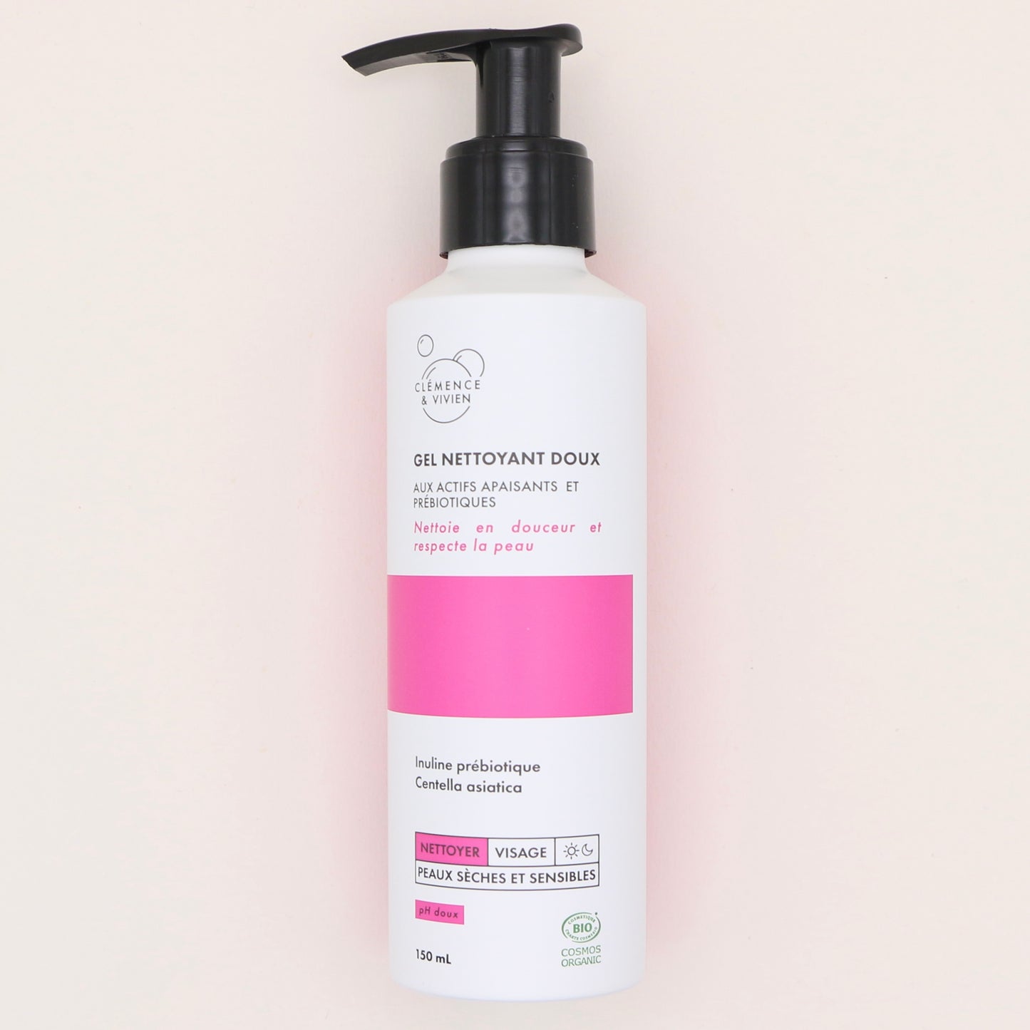 Gel nettoyant doux 150ml - Clémence & Vivien