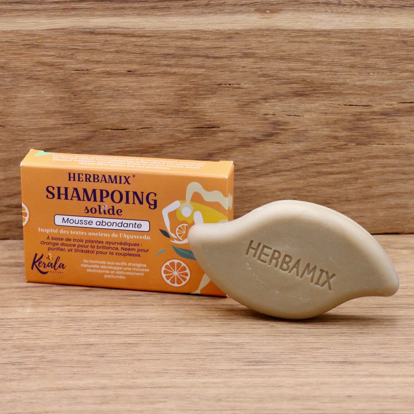 Shampoing solide ayurvédique Herbamix 70g - Kerala Nature