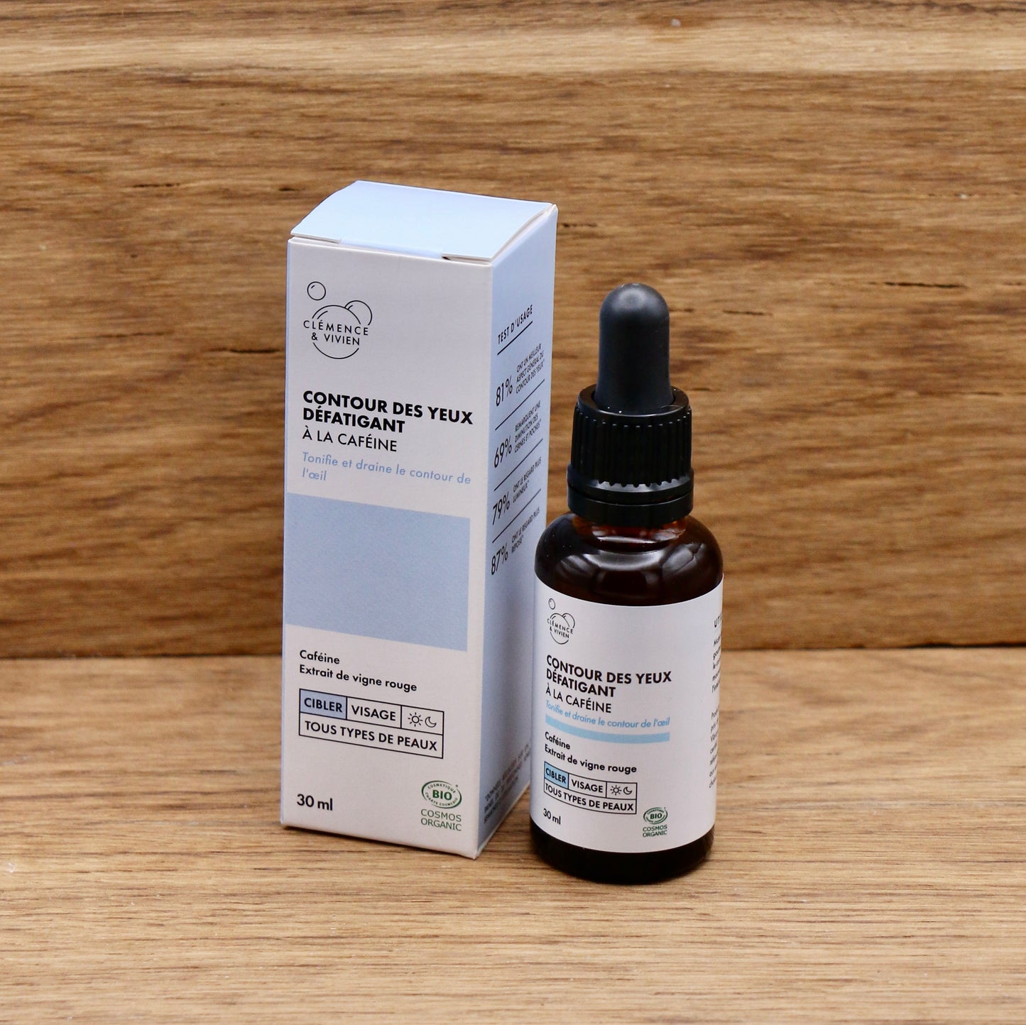 Sérum Contour des Yeux défatiguant 30ml - Clémence & Vivien