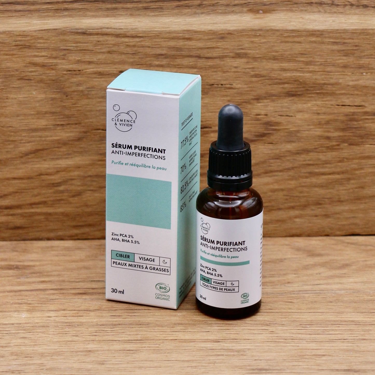 Sérum Purifiant Anti-Imperfections 30ml - Clémence & Vivien