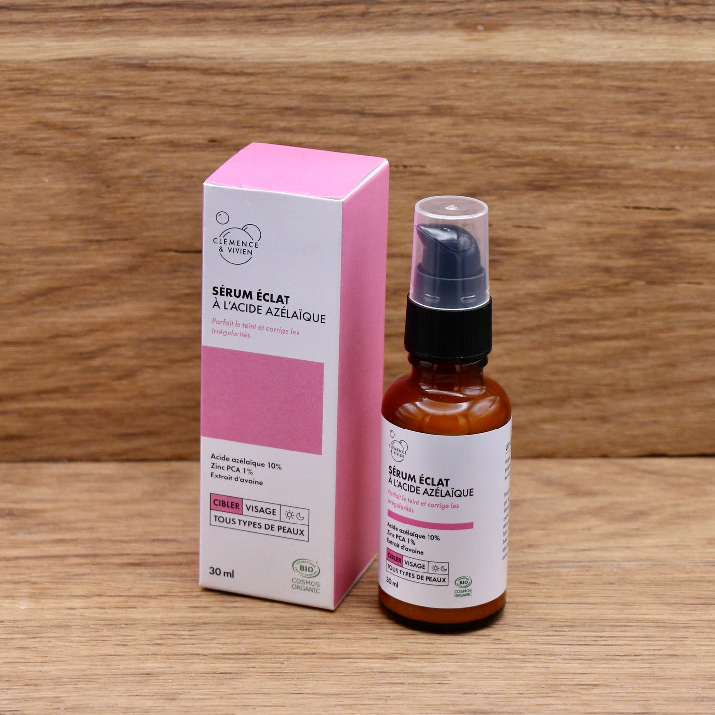 Sérum Éclat Acide Azélaïque 10% 30ml - Clémence & Vivien