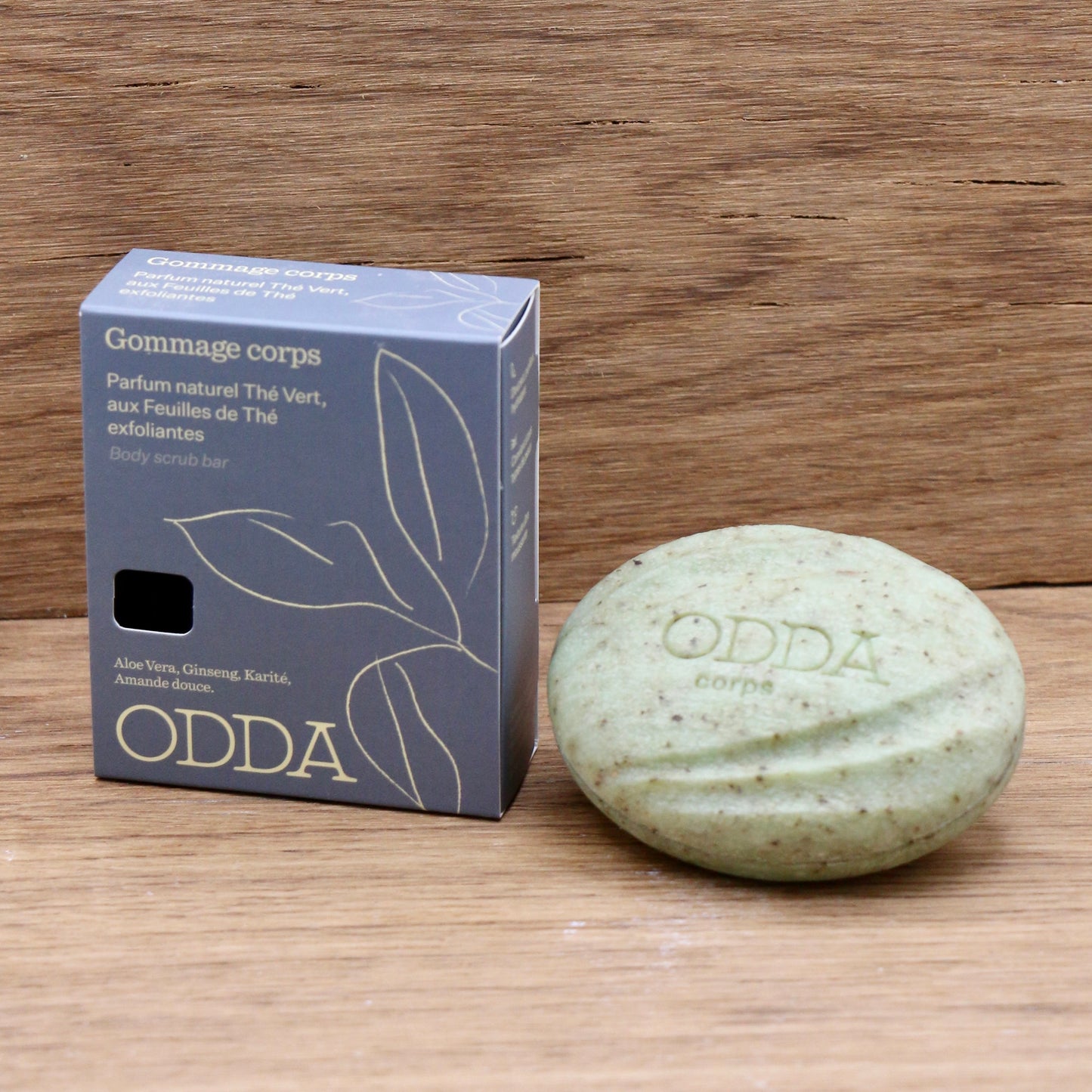 Gommage corps Thé Vert 75g - Odda