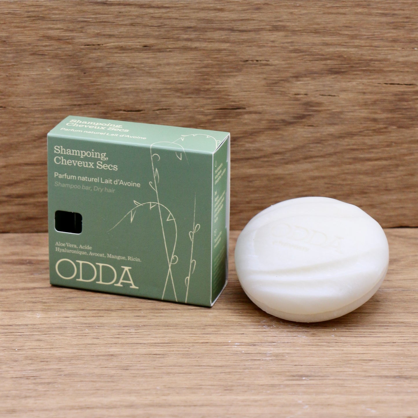 Shampoing cheveux secs Lait d’Avoine 80g - Odda