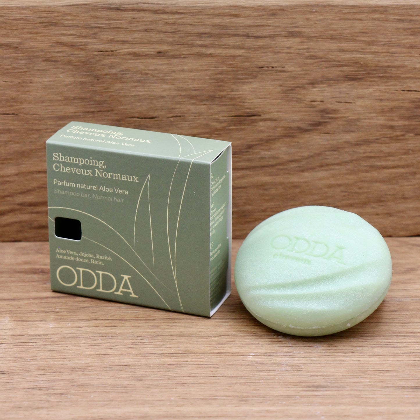 Shampoing cheveux normaux Aloé Vera 80g - Odda