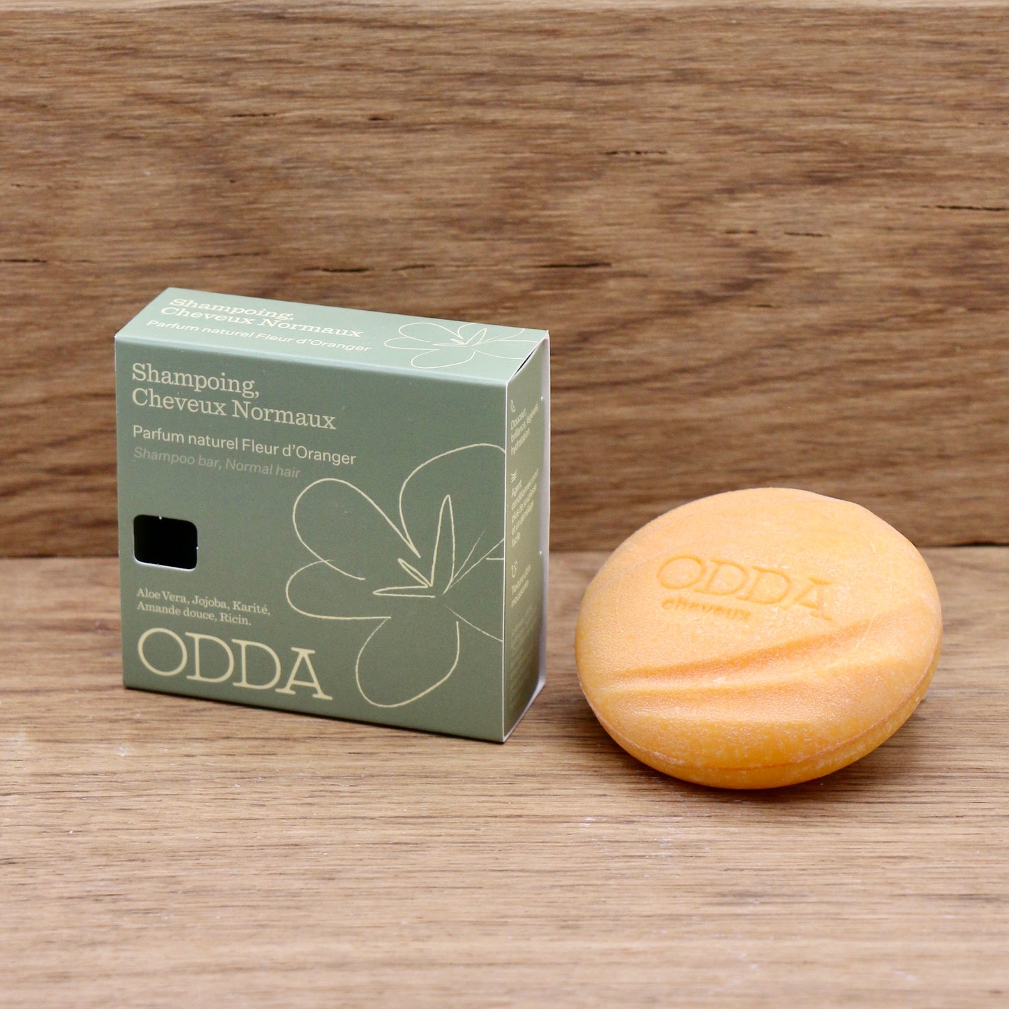 Shampoing cheveux normaux Fleur d’Oranger 80g - Odda