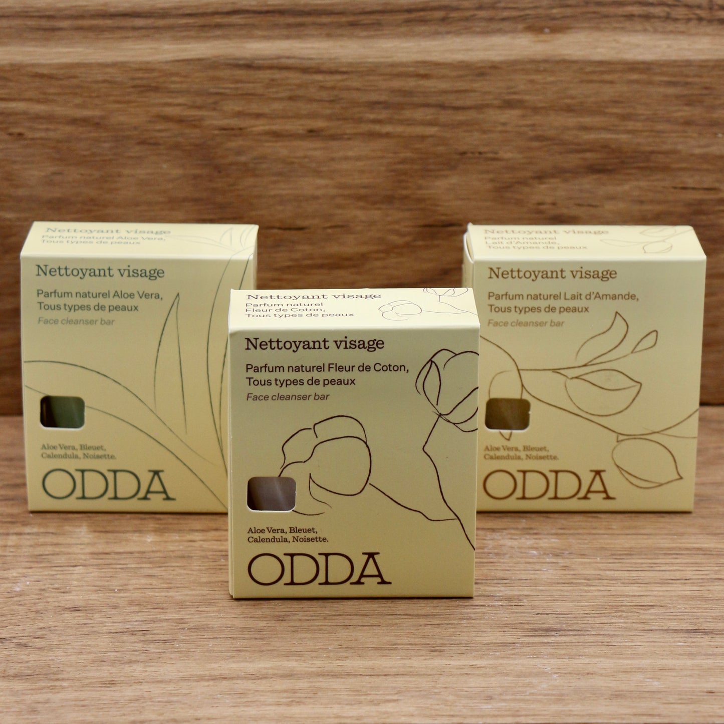 Nettoyant visage Aloé Vera 75g - Odda