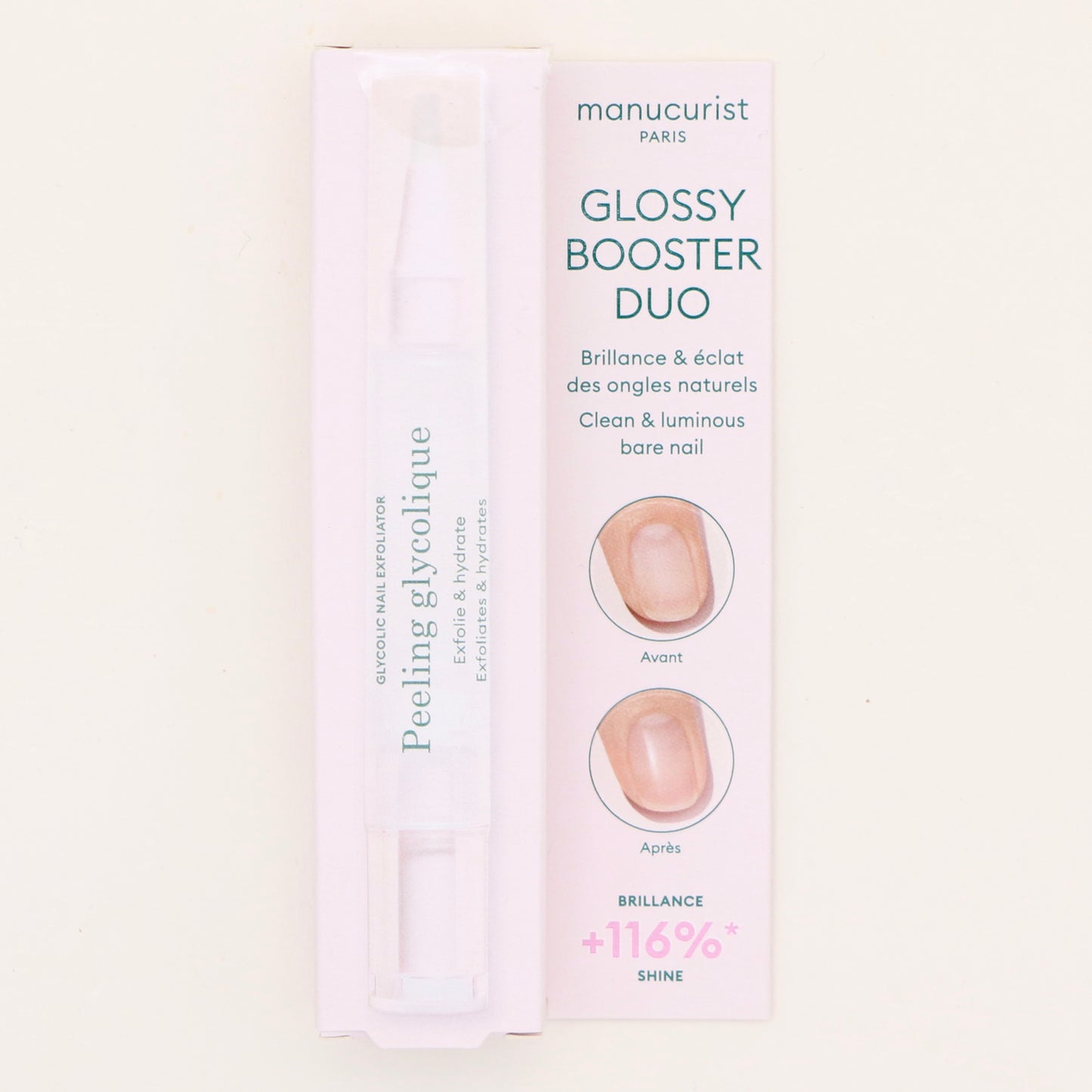 Glossy Booster Duo 4ml - Manucurist