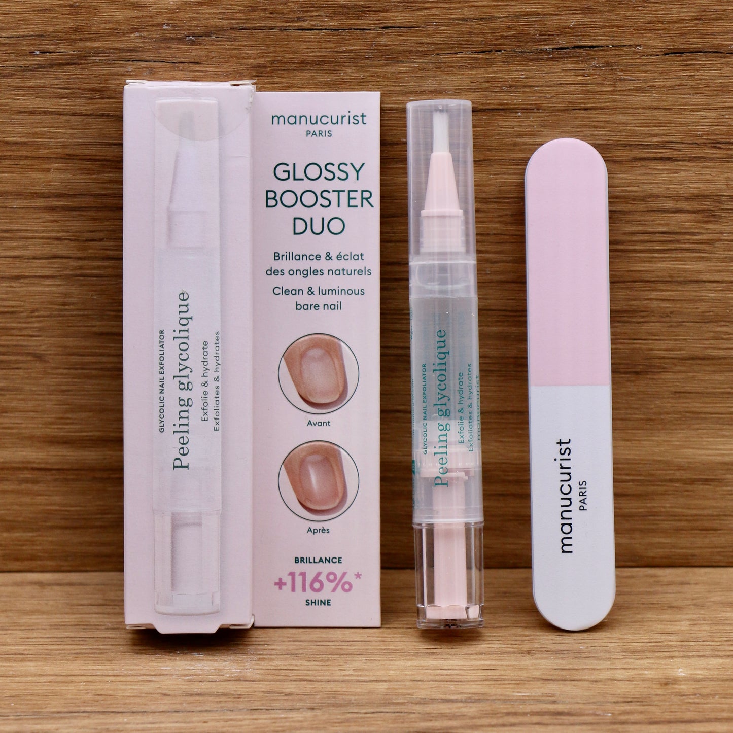 Glossy Booster Duo 4ml - Manucurist