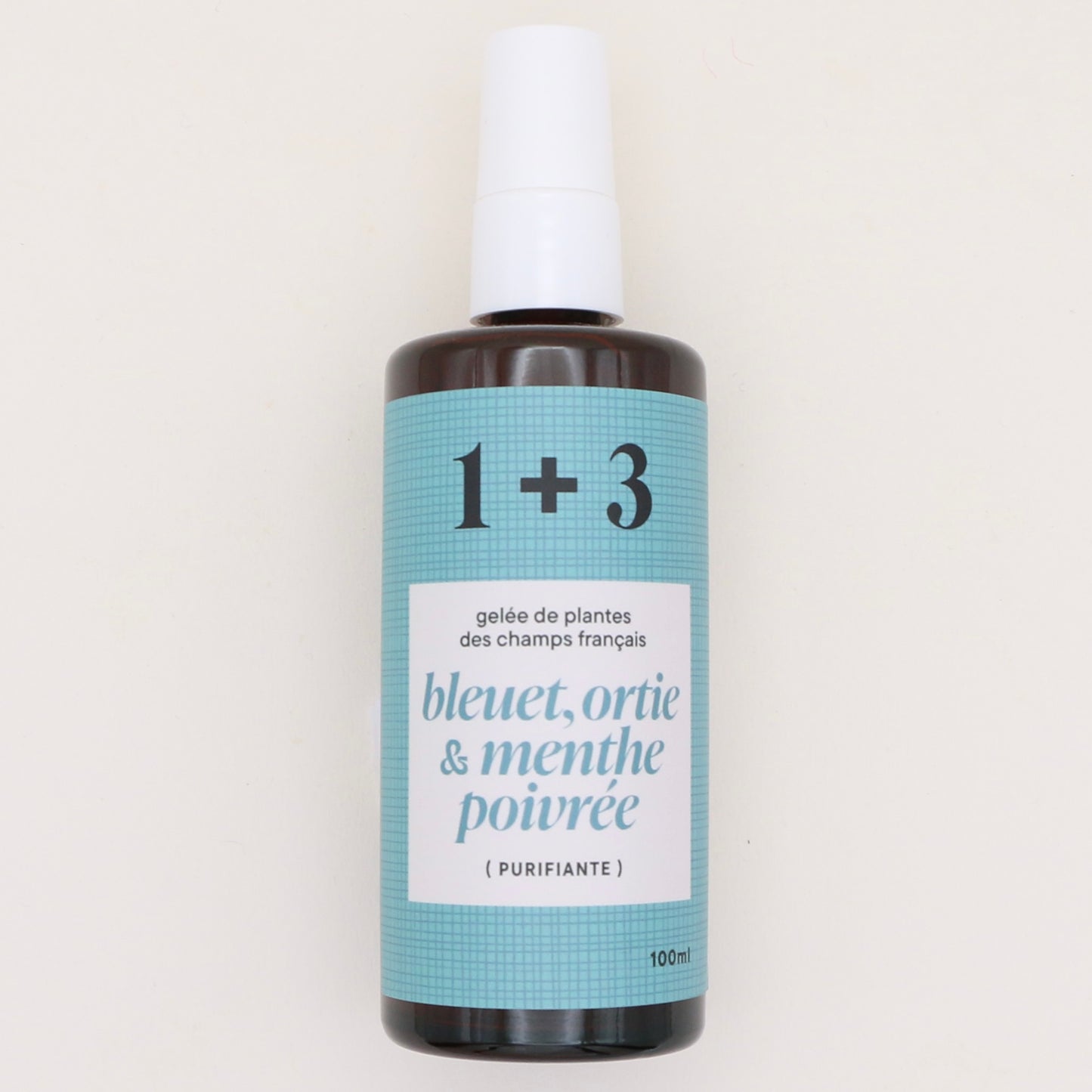 Gelée de Bleuet, Ortie & Menthe poivrée français 100ml - 1+3