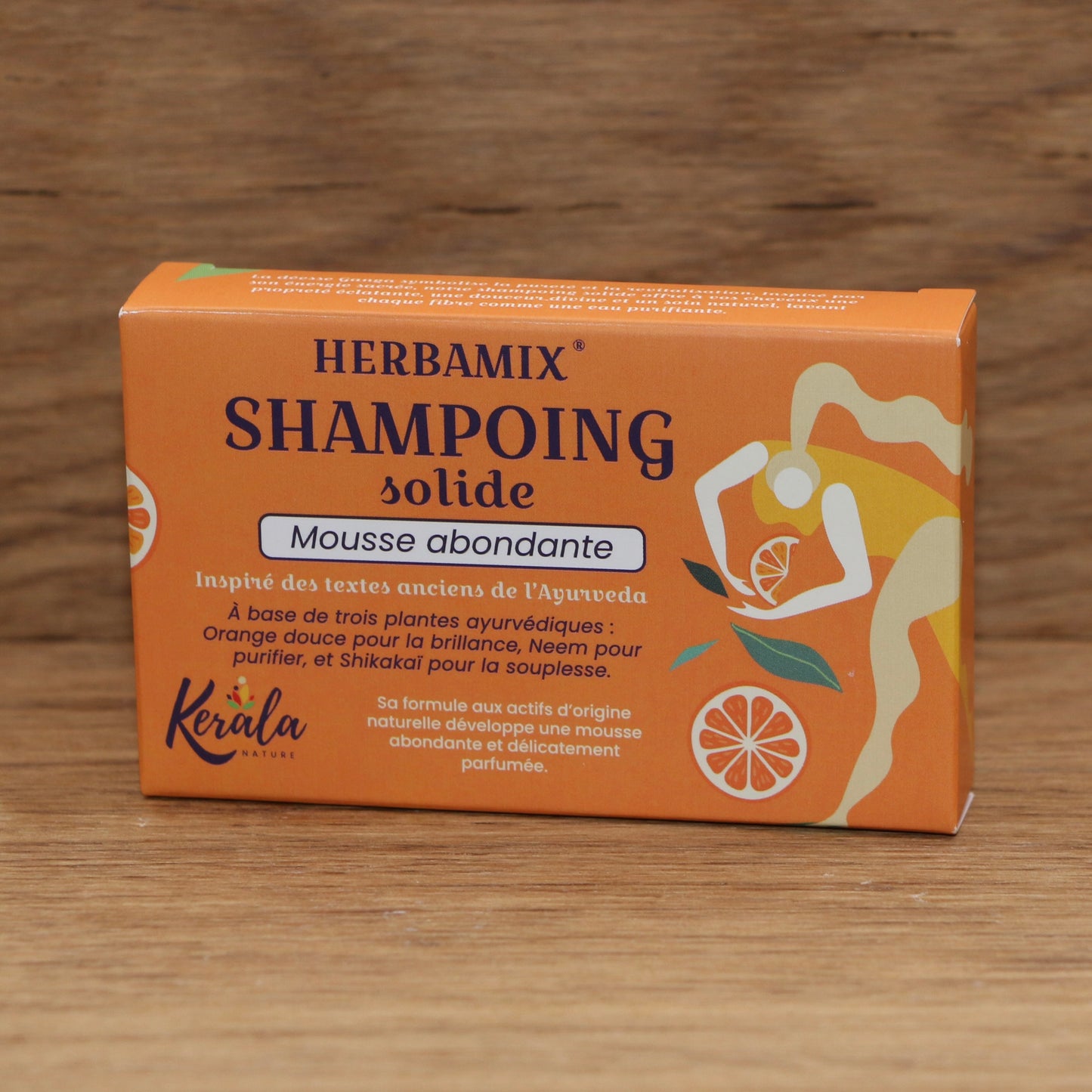 Shampoing solide ayurvédique Herbamix 70g - Kerala Nature