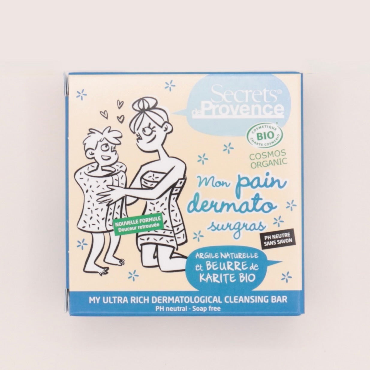 Pain Dermatologique surgras 90g - Secrets de Provence