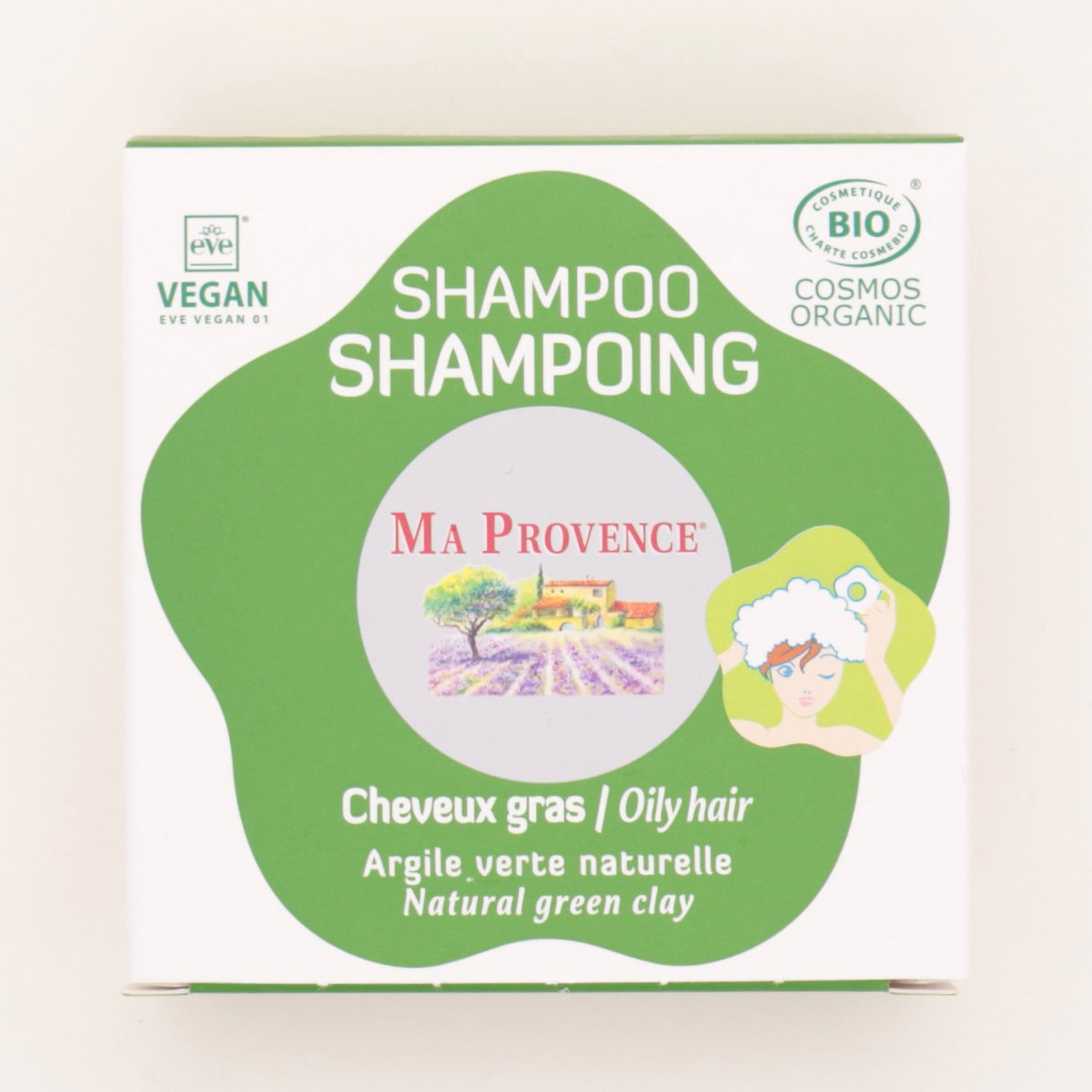 Shampoing solide cheveux gras 85g - Ma Provence