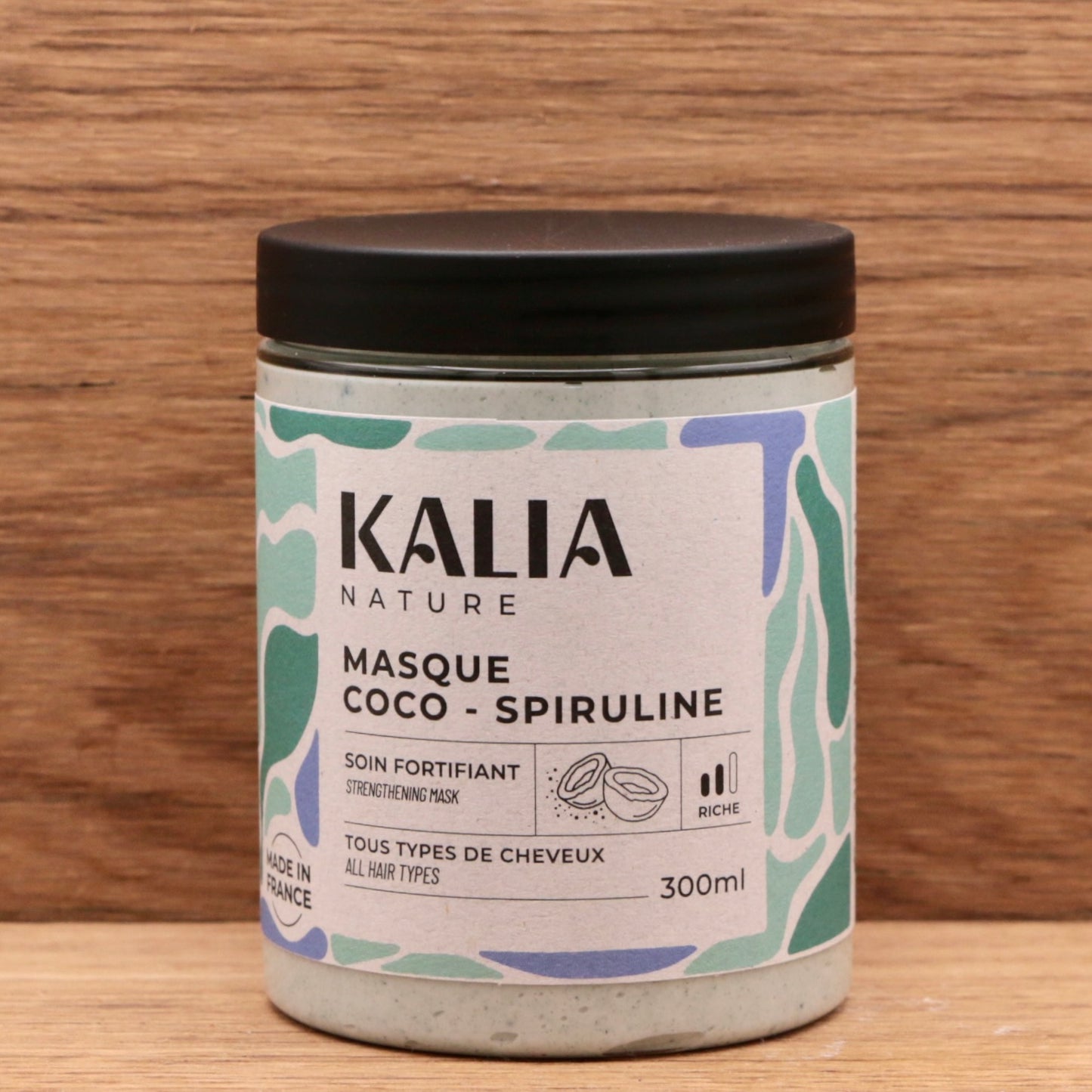 Masque cheveux Coco Spiruline 300ml - Kalia Nature
