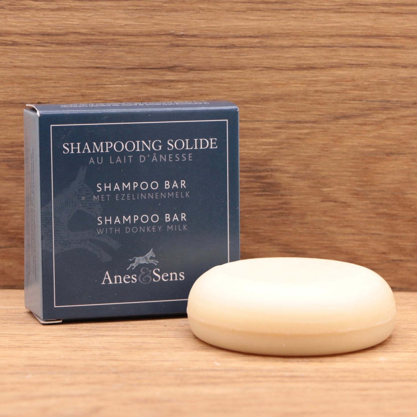 Shampoing solide doux au lait d’ânesse 80g - Anes & Sens