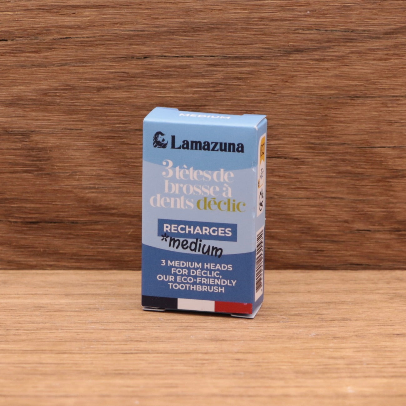 Recharge 3 têtes de brosse à dents Medium - Lamazuna