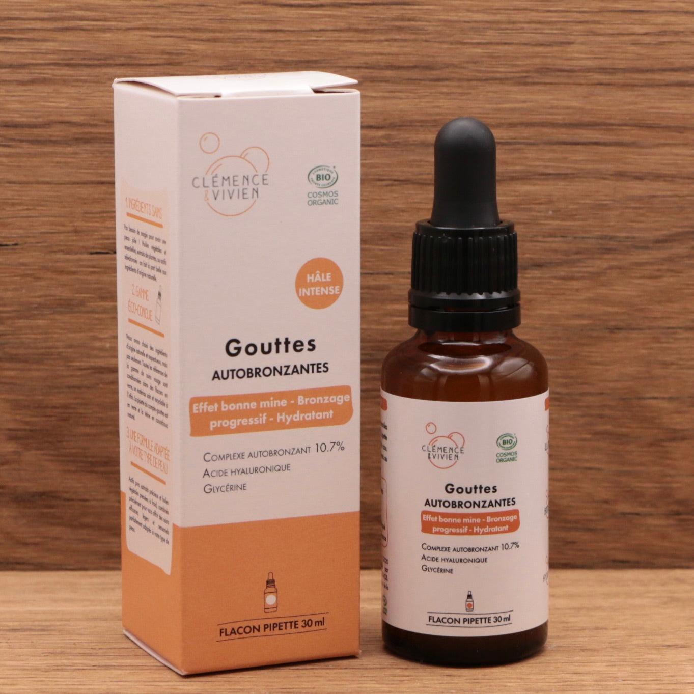Gouttes Autobronzantes Effet Bonne Mine 30ml - Clémence & Vivien