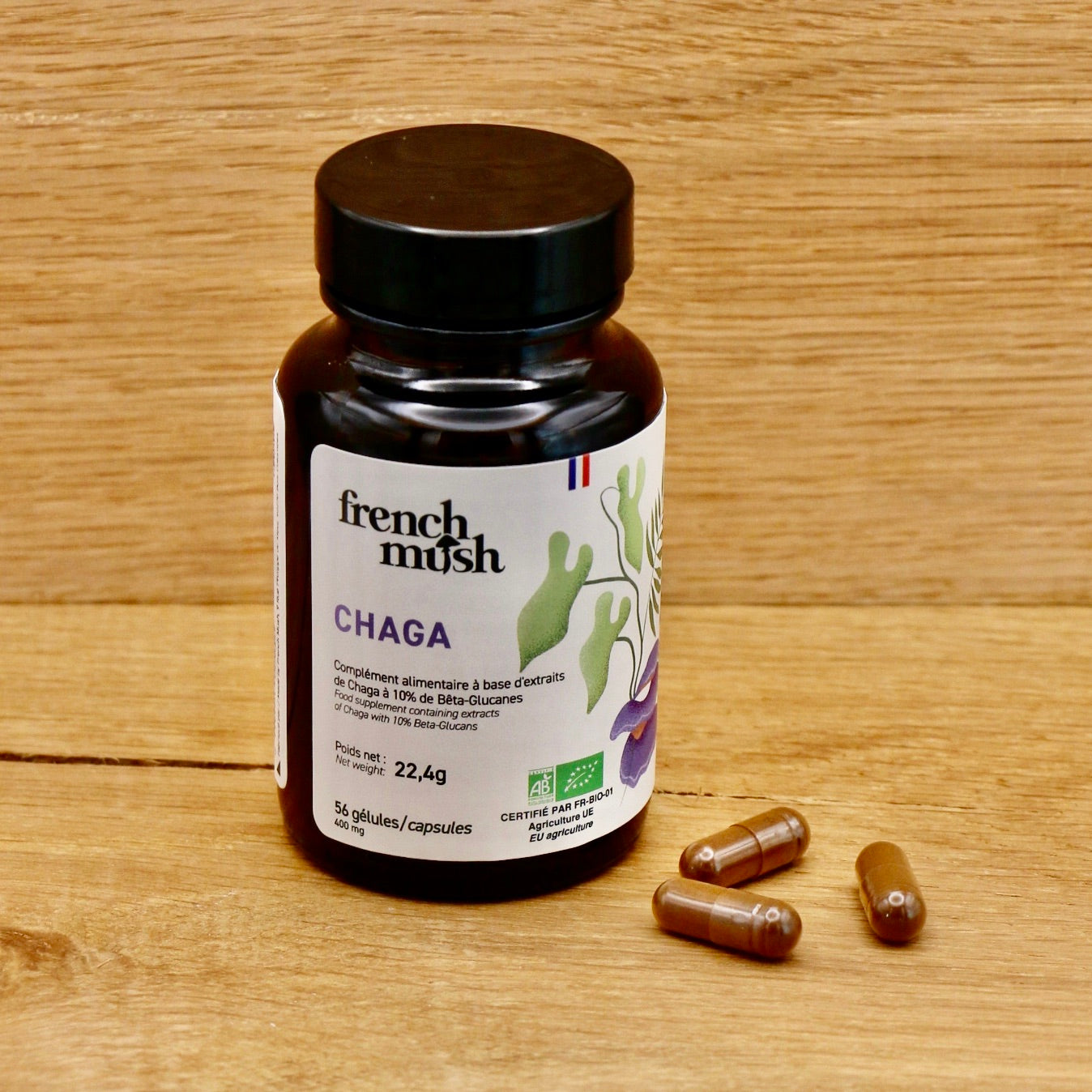 Gélules Chaga 56 unités - French Mush