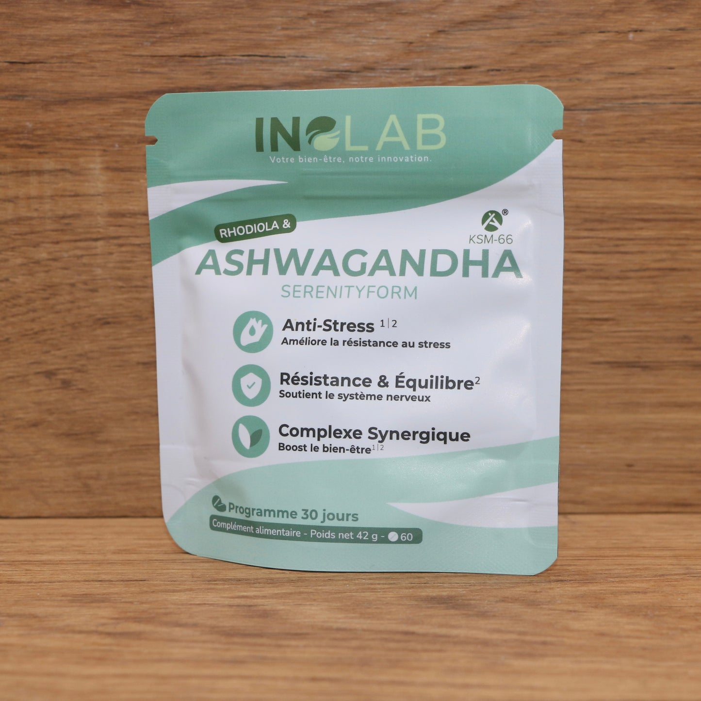 Anti-Stress 60 comprimés - Laboratoire Inolab