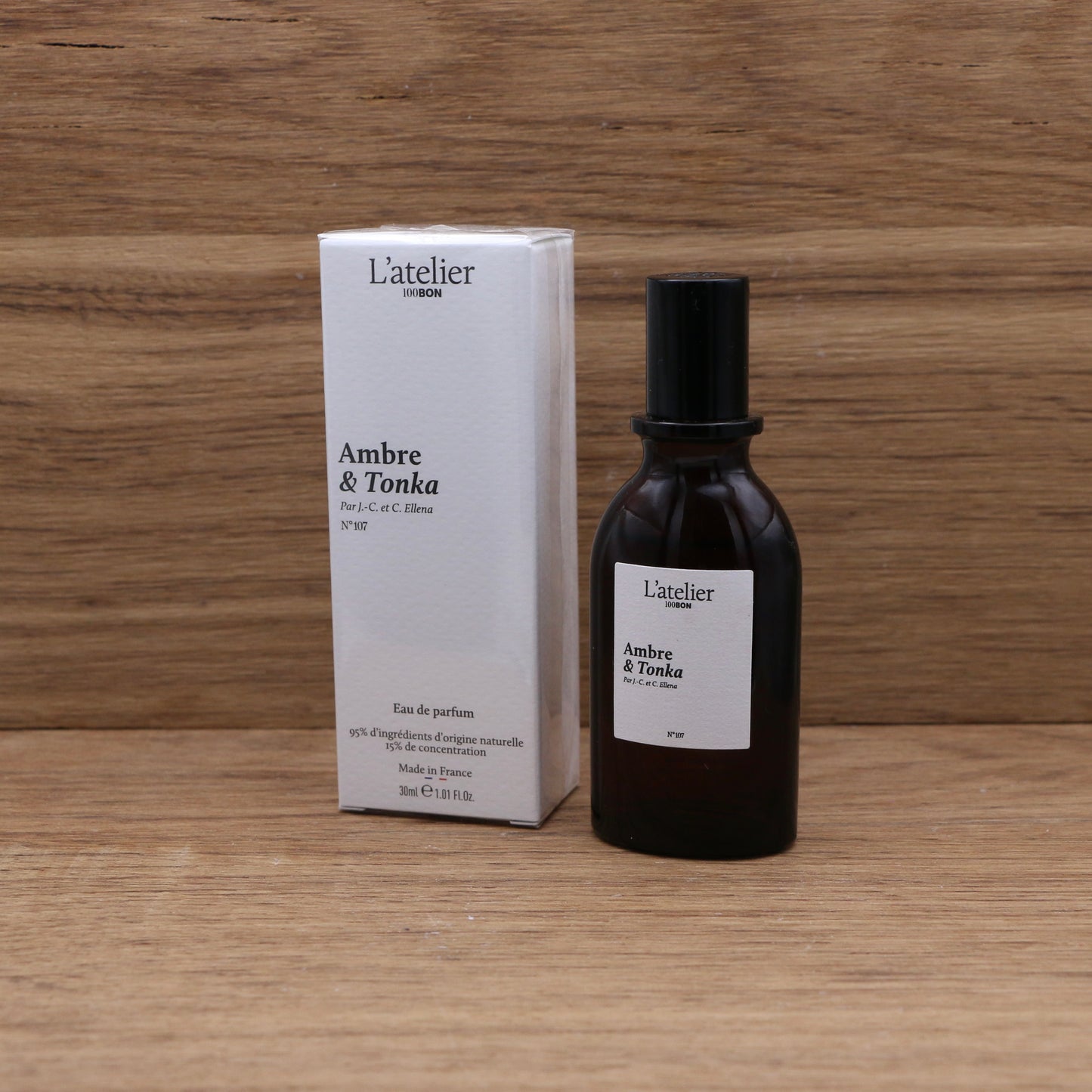 Eau de parfum Ambre & Tonka 30ml - 100BON
