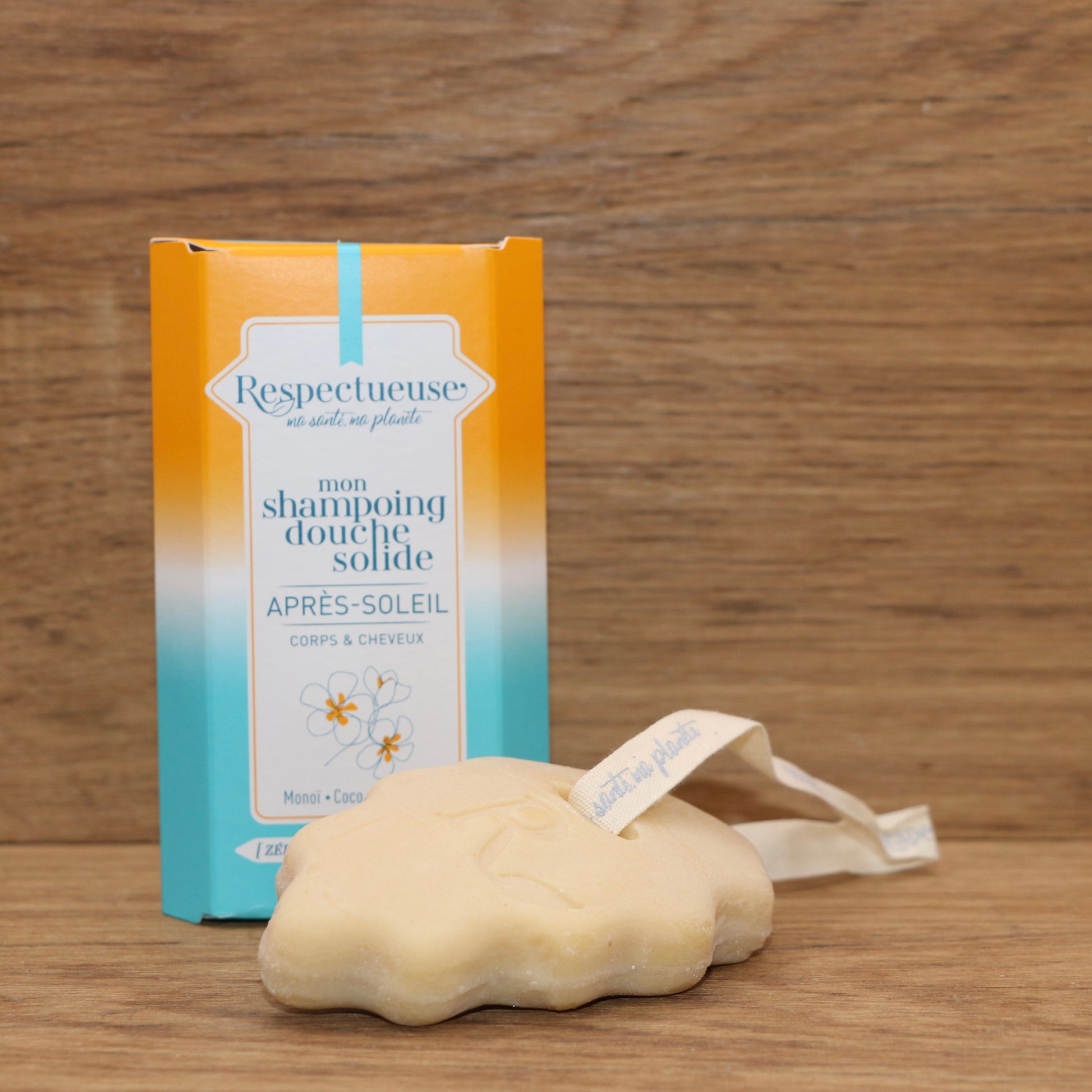 Shampoing douche Après-soleil 75g - Respectueuse