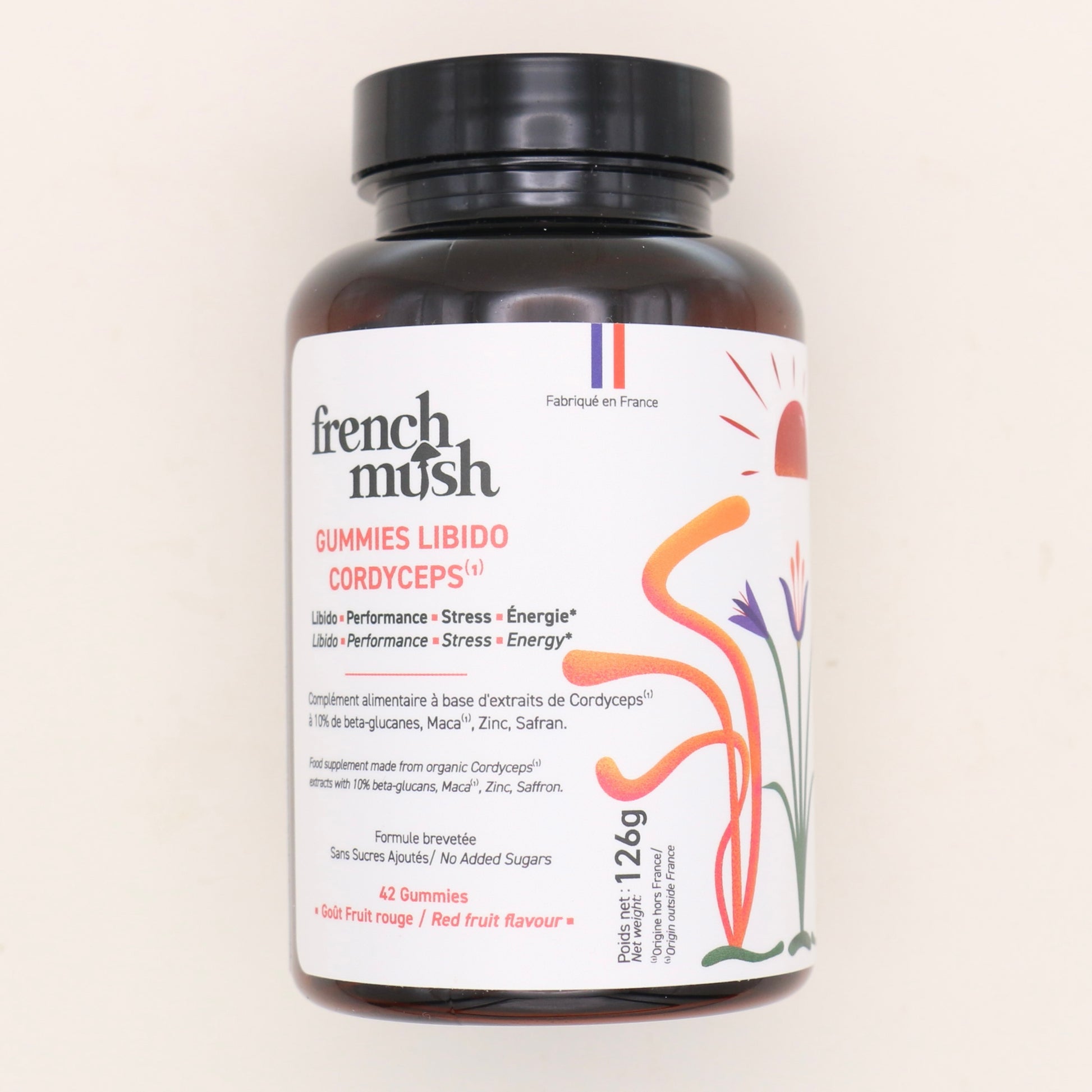 Gummies Libido Cordyceps 42 unités - French Mush