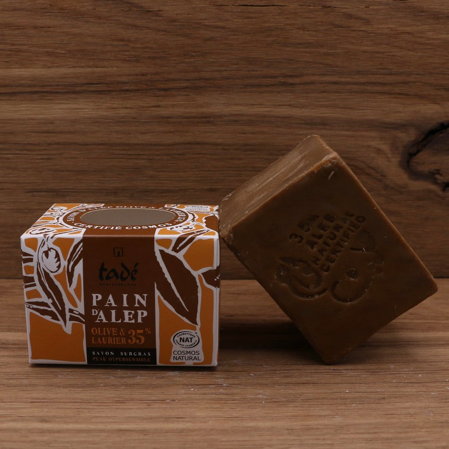 Pain d'Alep Olive & Laurier 35% 190g - Tadé