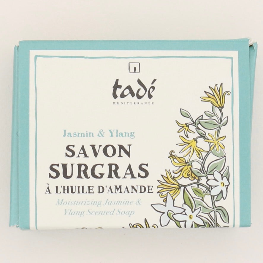 Savon surgras Jasmin & Ylang 125g - Tadé
