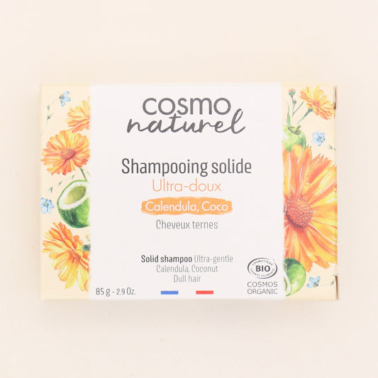 Shampooing Solide Ultra Doux 85g BIO - Cosmo Naturel