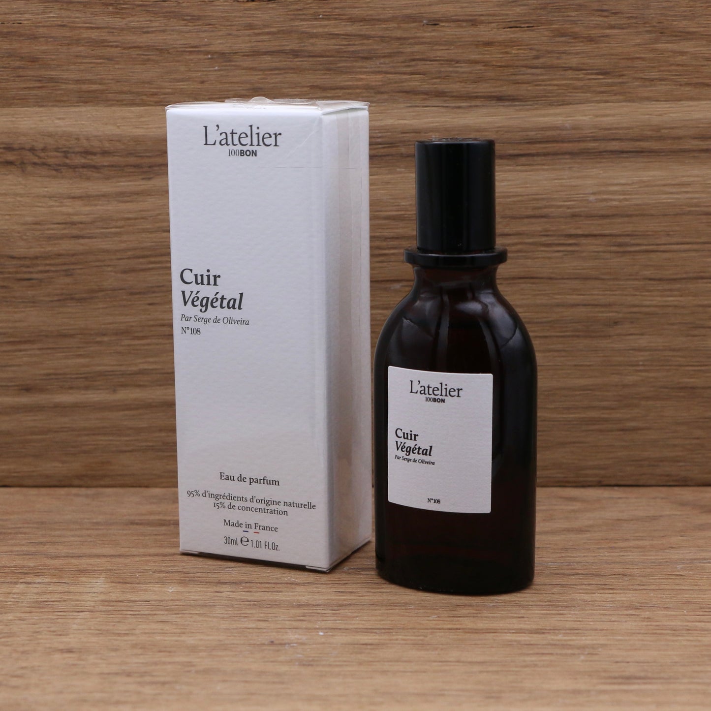 Eau de parfum Cuir Végétal 30ml - 100BON
