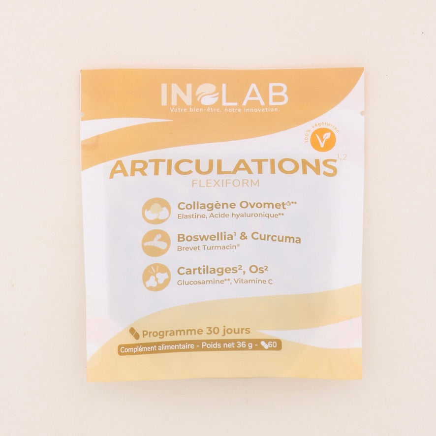 Articulations Flexiform 60 gélules - Laboratoire Inolab