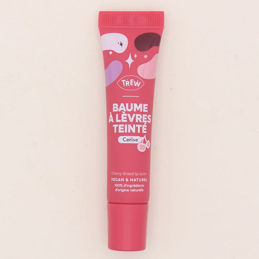 Baume à lèvres Cerise teinté 15ml - Trew