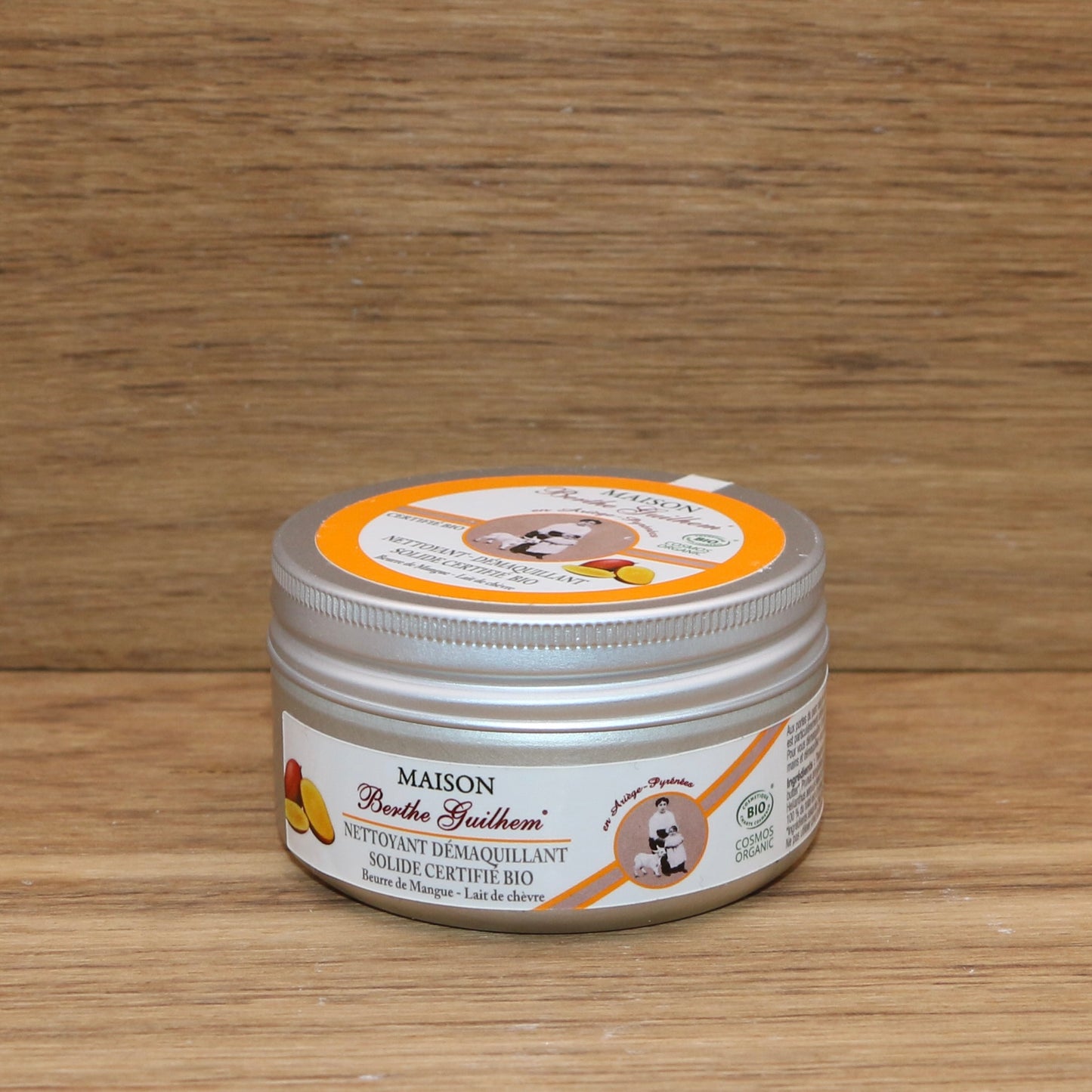 Nettoyant Démaquillant Solide certifié Bio 40gr - Maison Berthe Guilhem