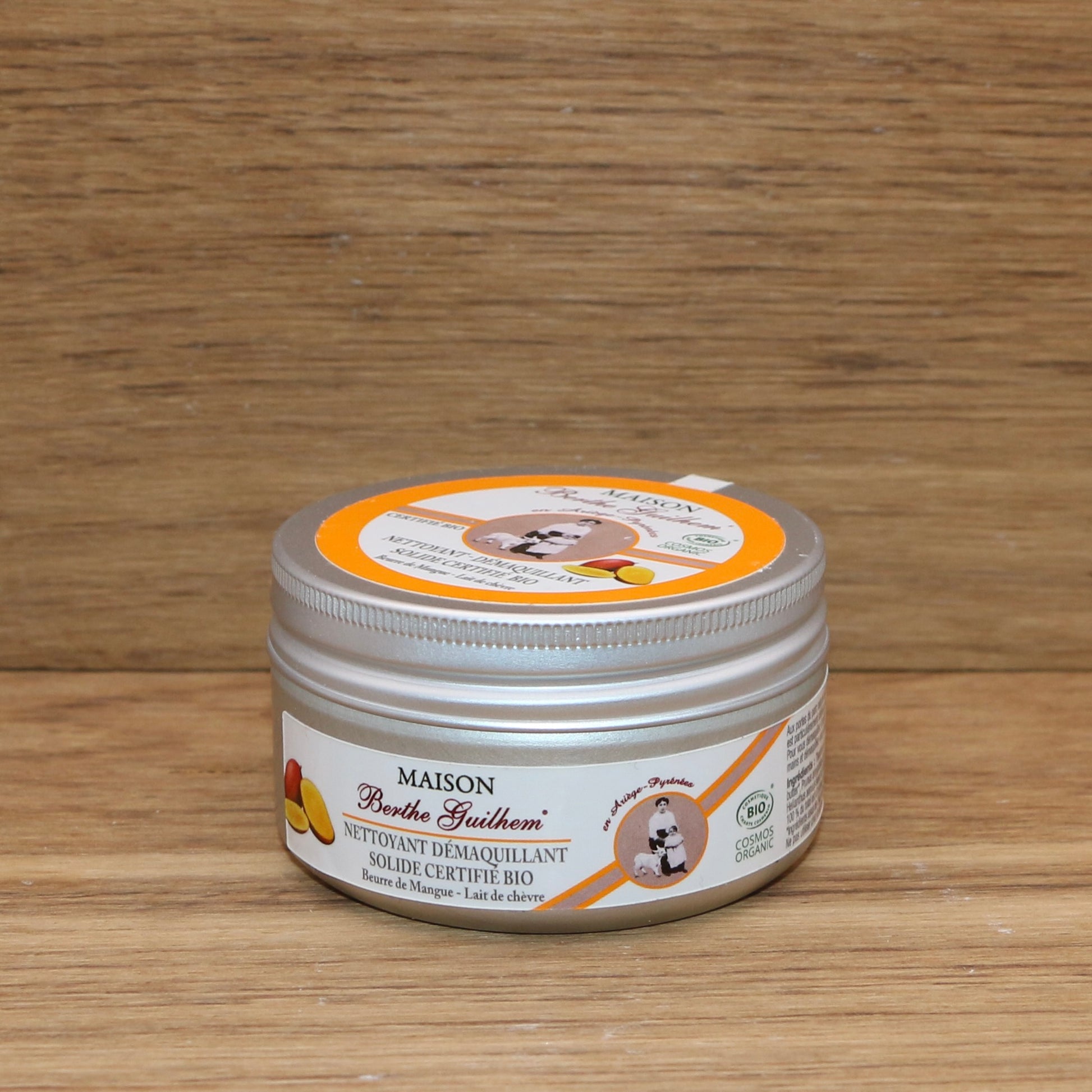 Nettoyant Démaquillant Solide certifié Bio 40gr - Maison Berthe Guilhem