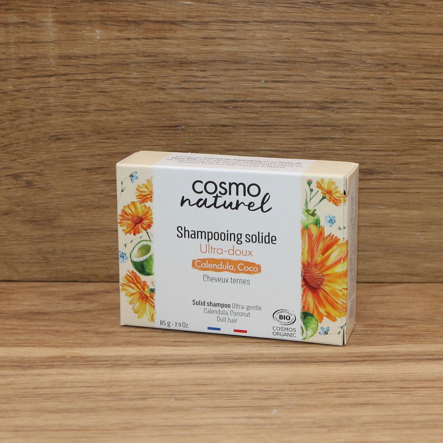 Shampooing Solide Ultra Doux 85g BIO - Cosmo Naturel