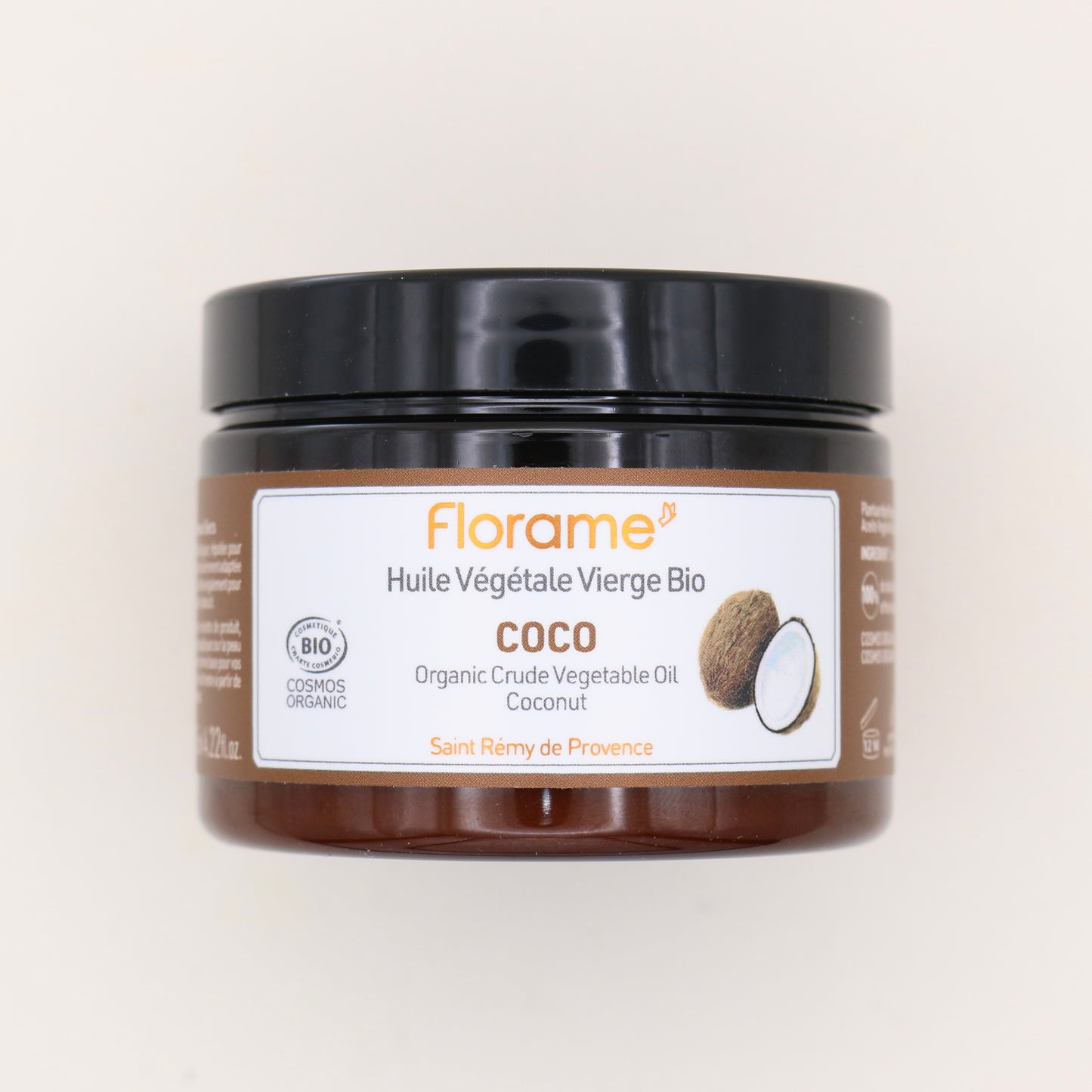 Huile Végétale Vierge Bio Coco 125ml - Florame
