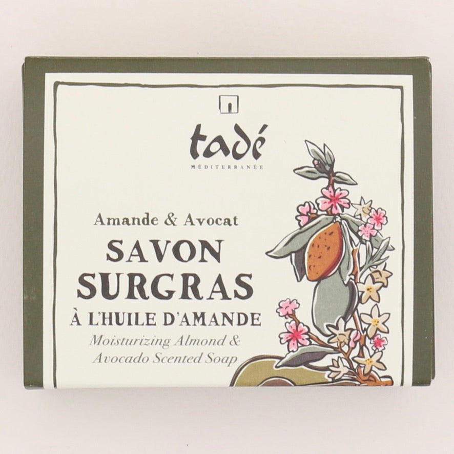 Savon surgras Amande & Avocat 125g - Tadé