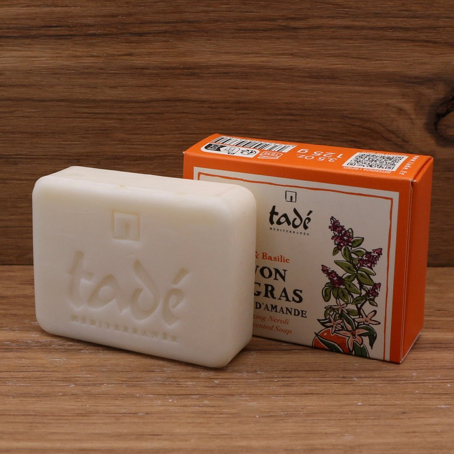 Savon surgras Neroli & Basilic 125g - Tadé