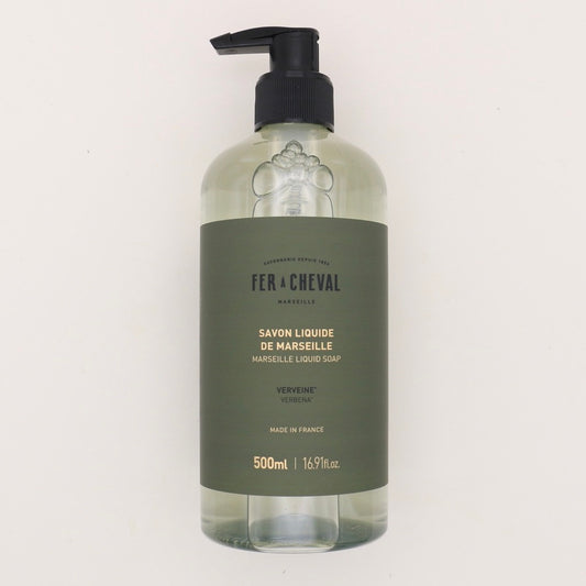 Savon Liquide de Marseille Verveine 500ml - Fer à Cheval