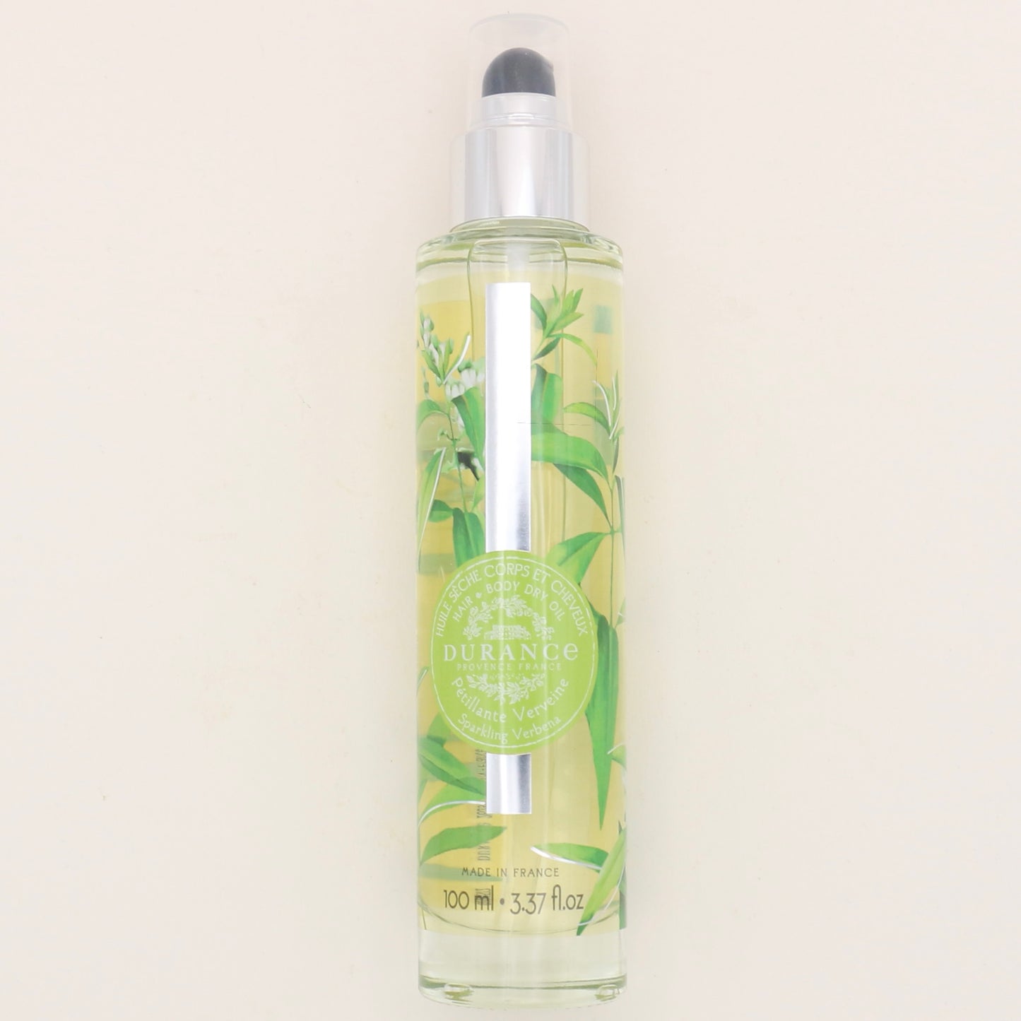 Huile sèche Pétillante Verveine Corps et Cheveux 100ml - Durance