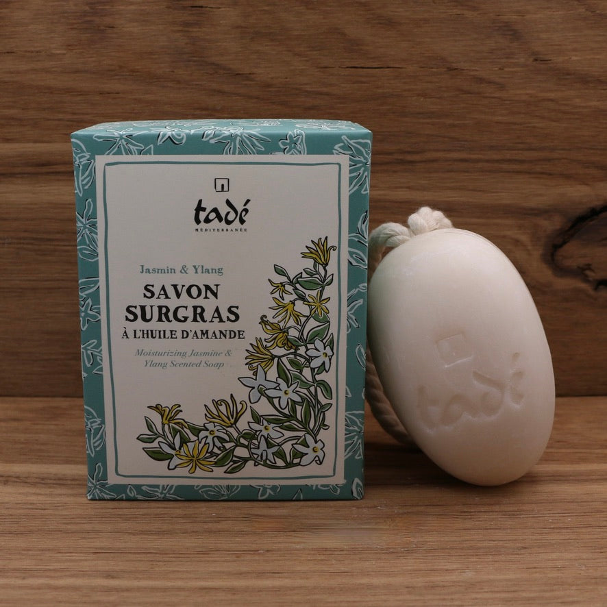 Savon surgras &nbsp;Jasmin &amp; Ylang 200g - Tadé