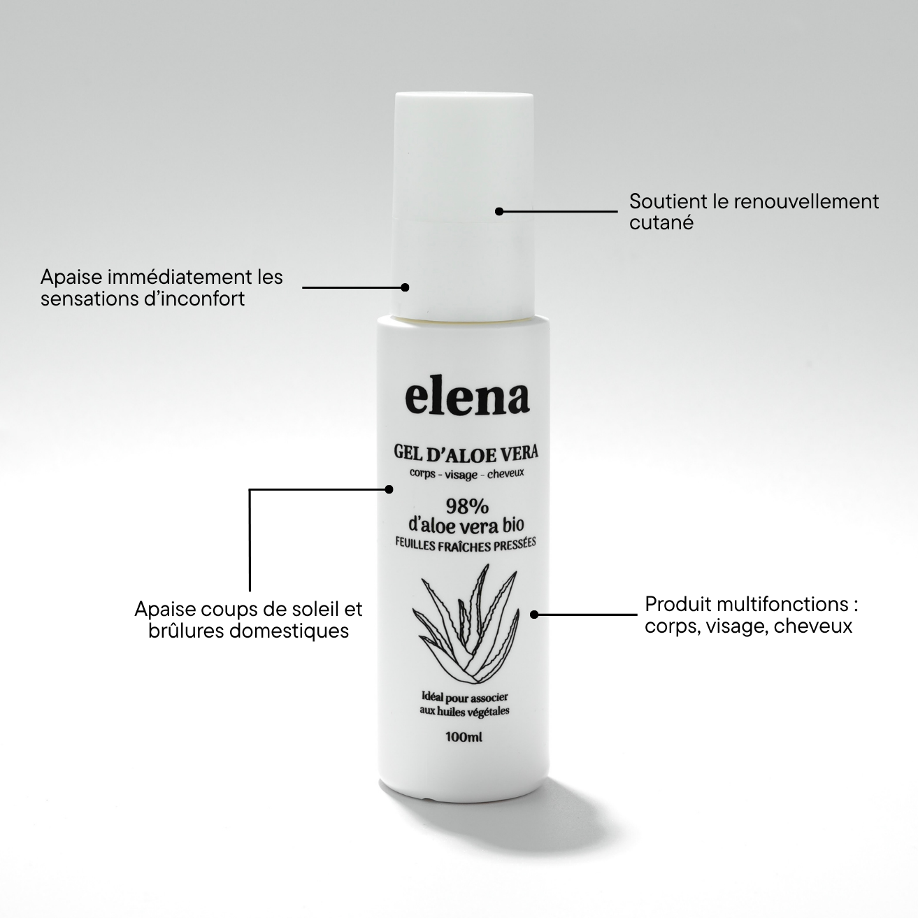 Gel d'Aloe Vera - Bienfaits SVT