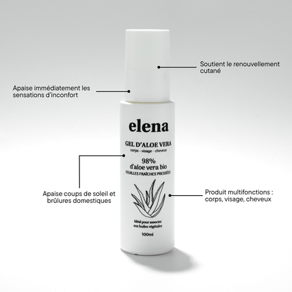 Gel d'Aloe Vera - Bienfaits SVT