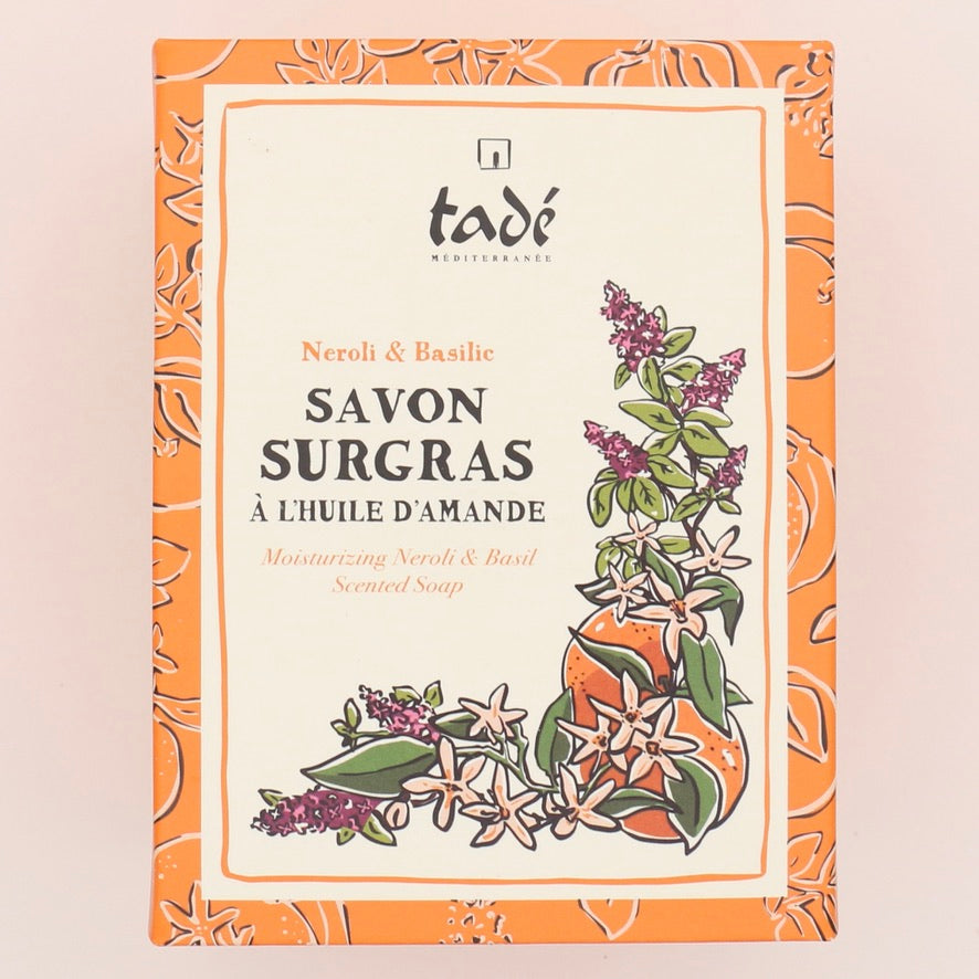 Savon surgras Neroli & Basilic 200g - Tadé