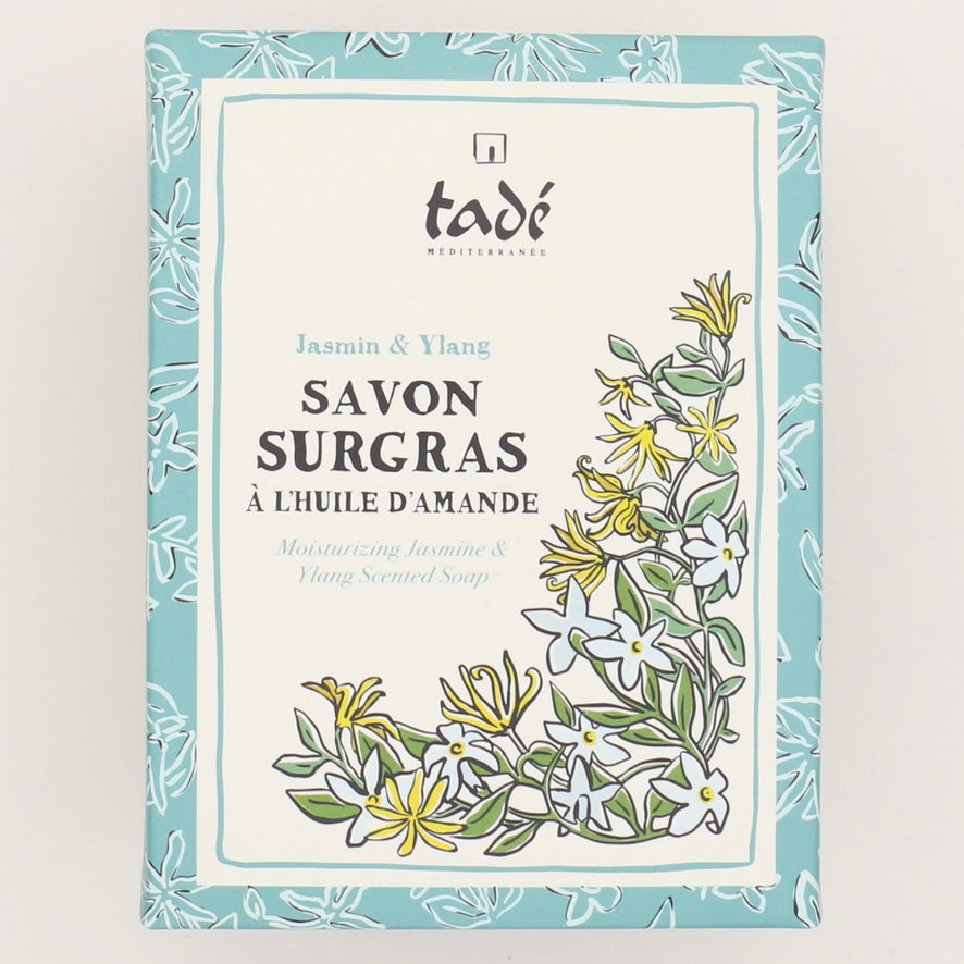 Savon surgras &nbsp;Jasmin &amp; Ylang 200g - Tadé