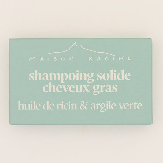 Shampoing solide Cheveux Gras 70g - Maison Racine