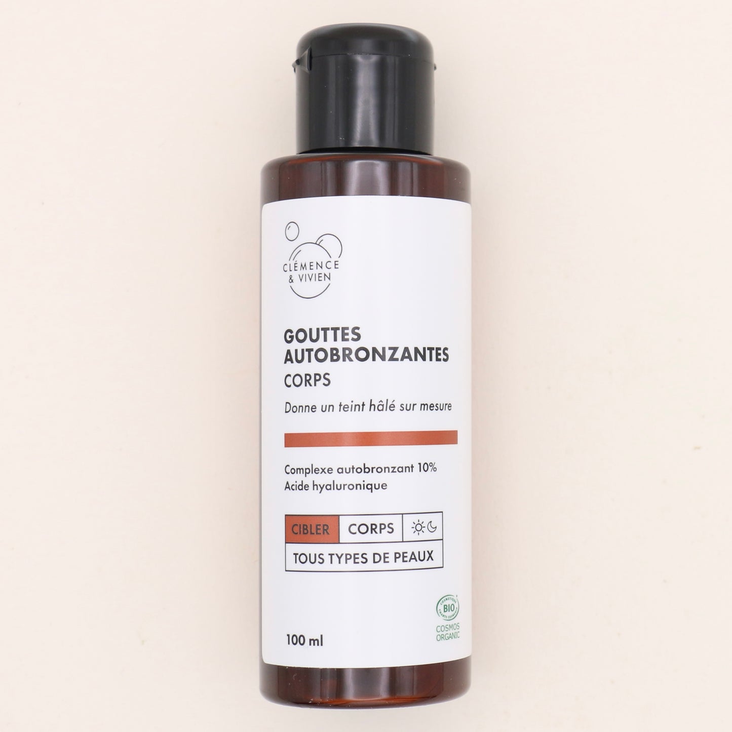 Gouttes Autobronzantes Corps 100ml - Clémence & Vivien